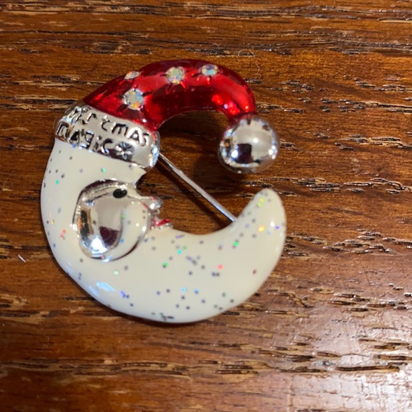 Jewelry - AAi Sleeping Santa Brooch